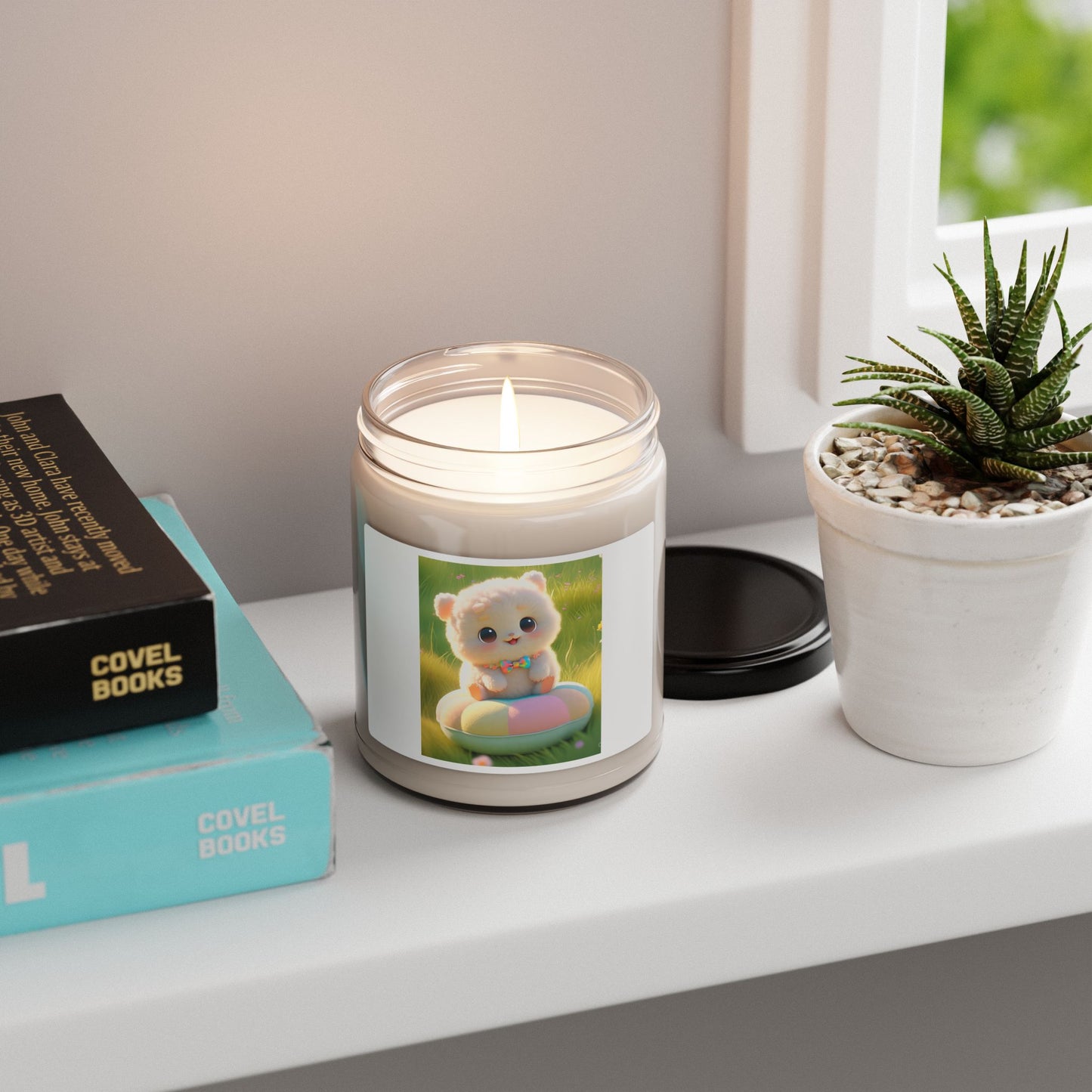Adorable Bear Scented Soy Candle | Cute Home Decor, Gifts for Animal Lovers, Relaxation Candle, Birthday Gifts, Cozy Vibes
