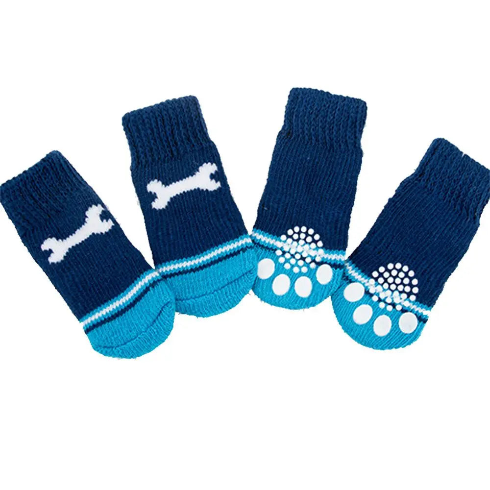 soles Not easy to fall off Resilient Universal for cats and dogs Breathable Pet socks Pet supplies Dog socks Cotton socks