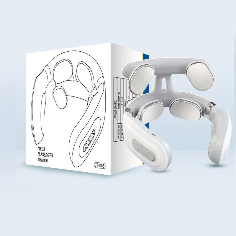 Kneading Neck Therapy Massager Multi-Style Adjustable Speed for Neck And Shoulder Relaxation And Pain Relief