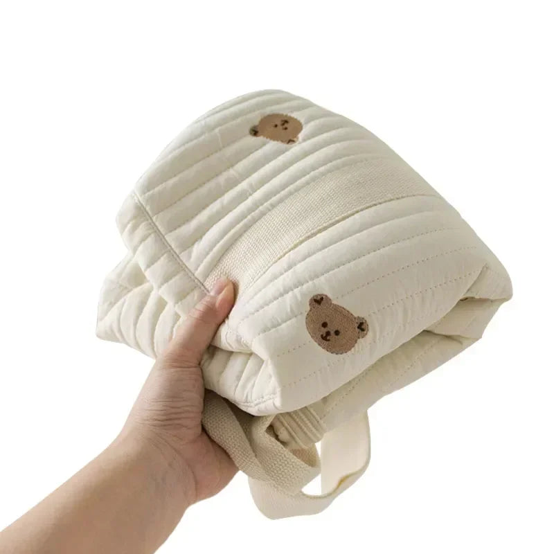 Korea Mommy Bag Maternity Pack Baby Diaper Bag Stroller Nappy Organizer Portable Luggage Tote Bags Travel Changing Messenger Bag