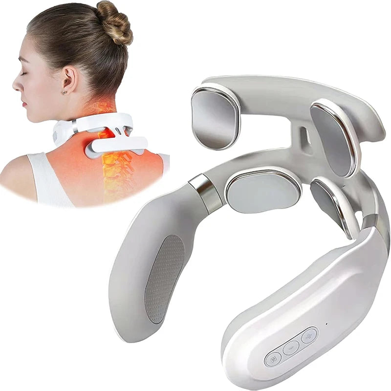Kneading Neck Therapy Massager Multi-Style Adjustable Speed for Neck And Shoulder Relaxation And Pain Relief