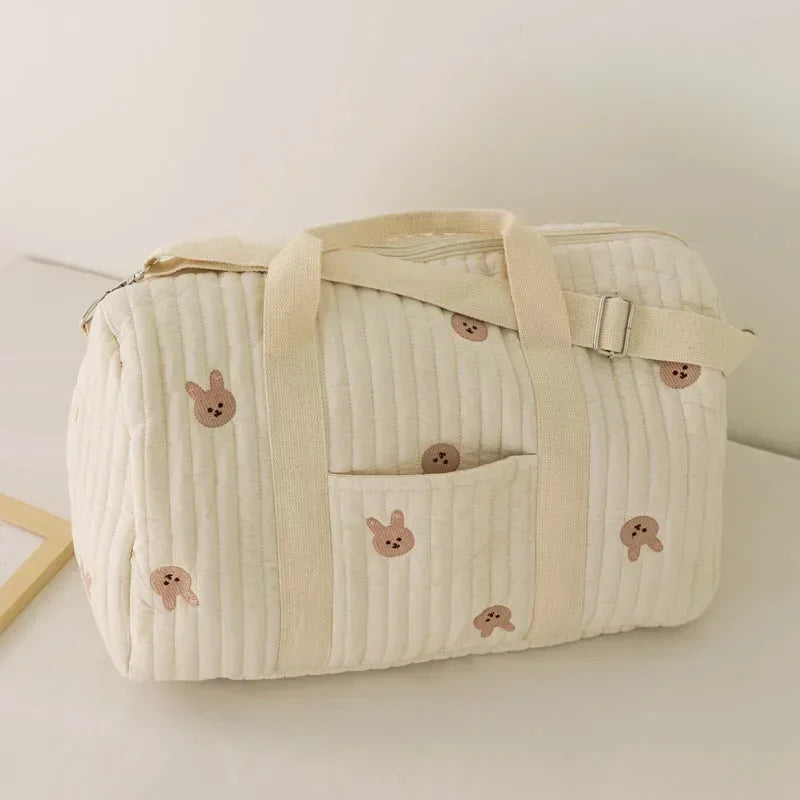 Korea Mommy Bag Maternity Pack Baby Diaper Bag Stroller Nappy Organizer Portable Luggage Tote Bags Travel Changing Messenger Bag