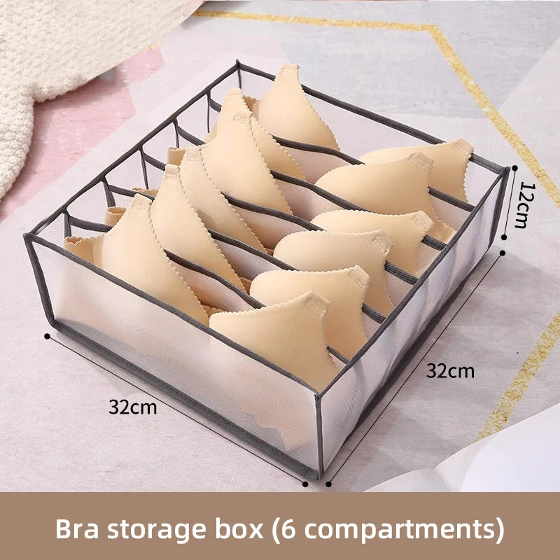 Jeans Organization Storage Box Closet Organizer For Underwear Clothing System Socks Pants Wardrobe Drawer Organizers Cabinet