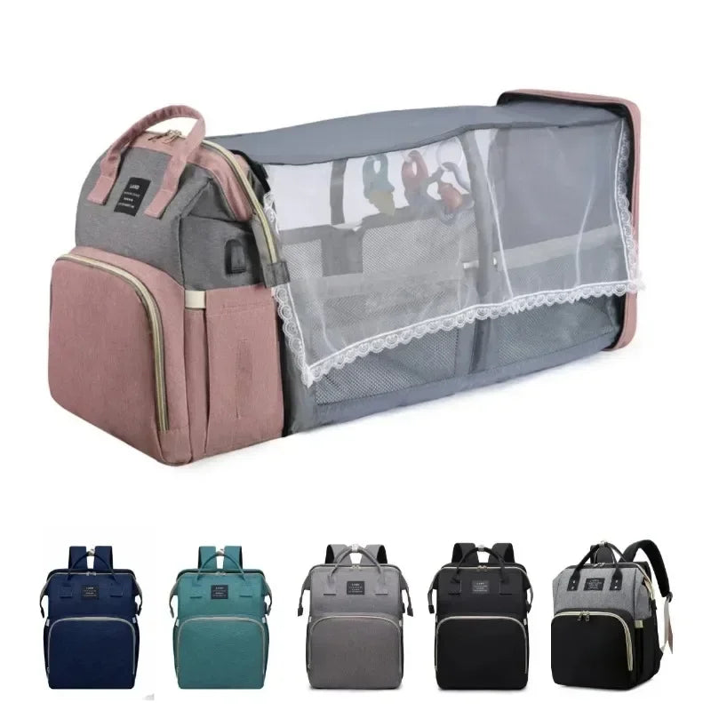 1. Folding Mommy Bag
2. Portable Folding Crib Bed
3. Large-capacity Baby Backpack
4. Female Mommy Outting Bag
5. Activity Diaper Bag
6. Nappy Bags