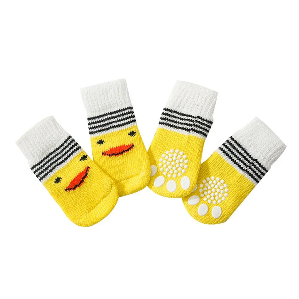 soles Not easy to fall off Resilient Universal for cats and dogs Breathable Pet socks Pet supplies Dog socks Cotton socks