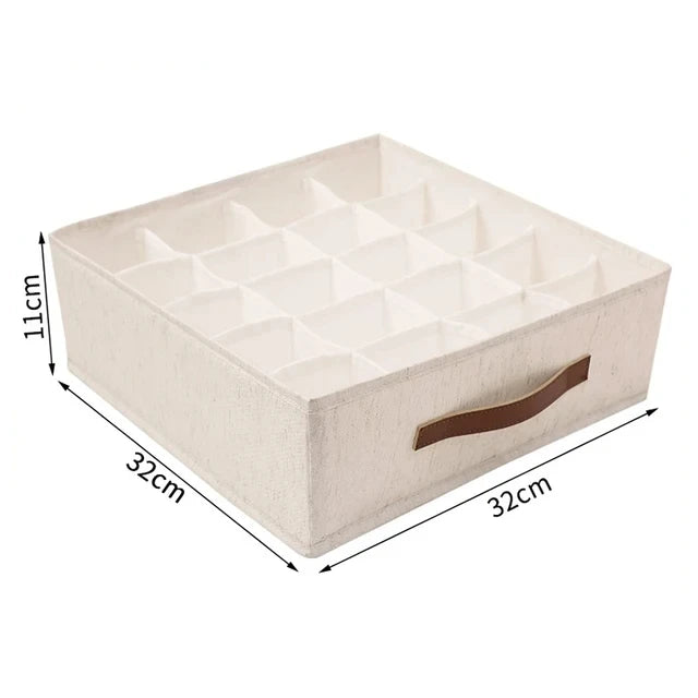 Underwear Cabinet Drawer Organizer Socks Clothing Storage Box Wardrobe Organizer Clothes Ties Pants Bra Socks Storage Organizers