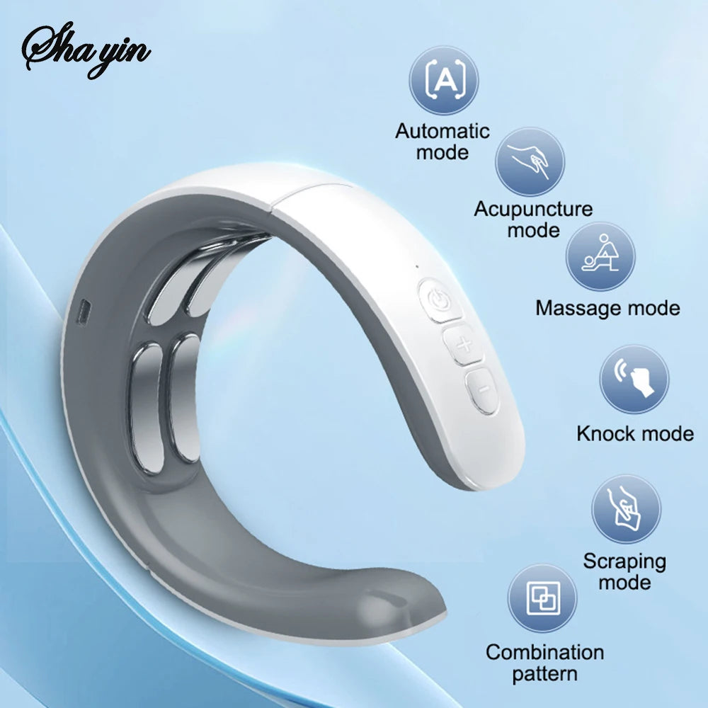 Kneading Neck Therapy Massager Multi-Style Adjustable Speed for Neck And Shoulder Relaxation And Pain Relief