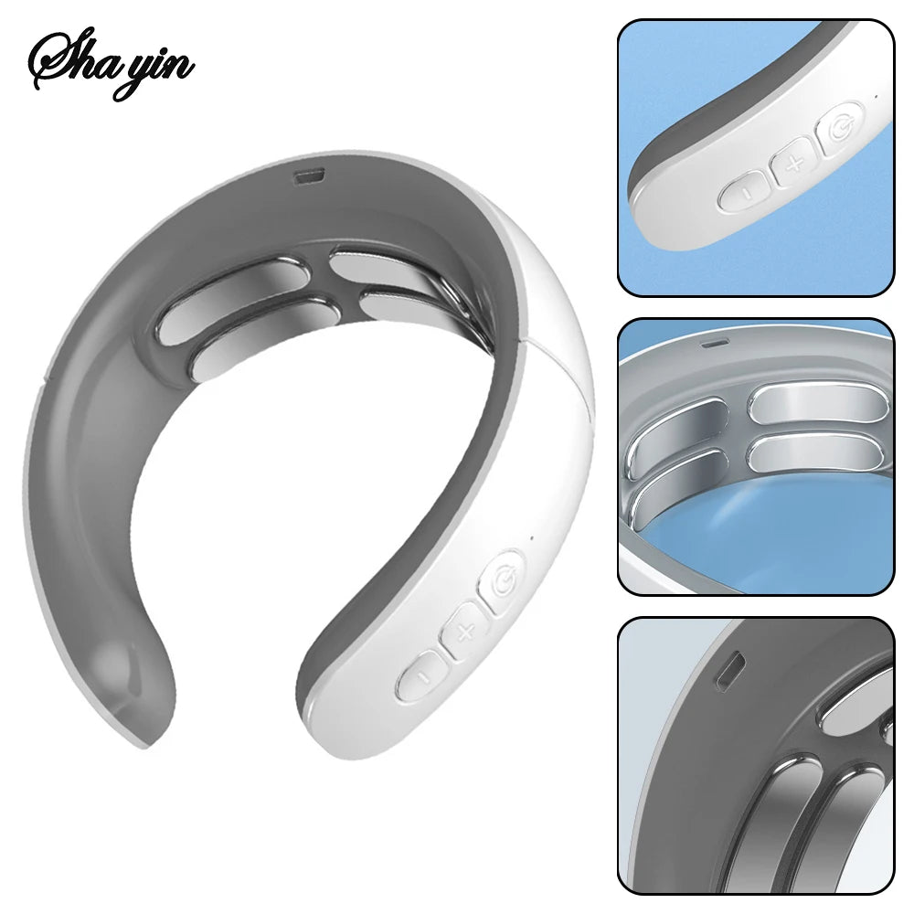 Kneading Neck Therapy Massager Multi-Style Adjustable Speed for Neck And Shoulder Relaxation And Pain Relief
