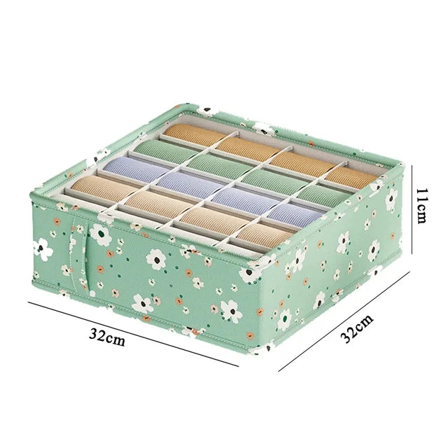 Underwear Cabinet Drawer Organizer Socks Clothing Storage Box Wardrobe Organizer Clothes Ties Pants Bra Socks Storage Organizers