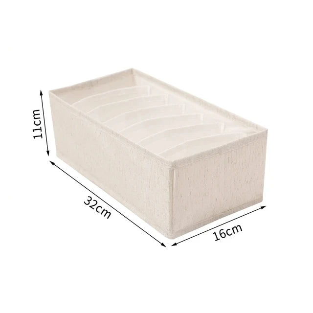 Underwear Cabinet Drawer Organizer Socks Clothing Storage Box Wardrobe Organizer Clothes Ties Pants Bra Socks Storage Organizers