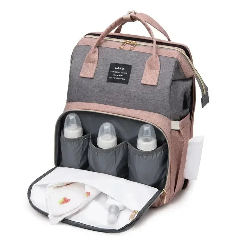 1. Folding Mommy Bag
2. Portable Folding Crib Bed
3. Large-capacity Baby Backpack
4. Female Mommy Outting Bag
5. Activity Diaper Bag
6. Nappy Bags