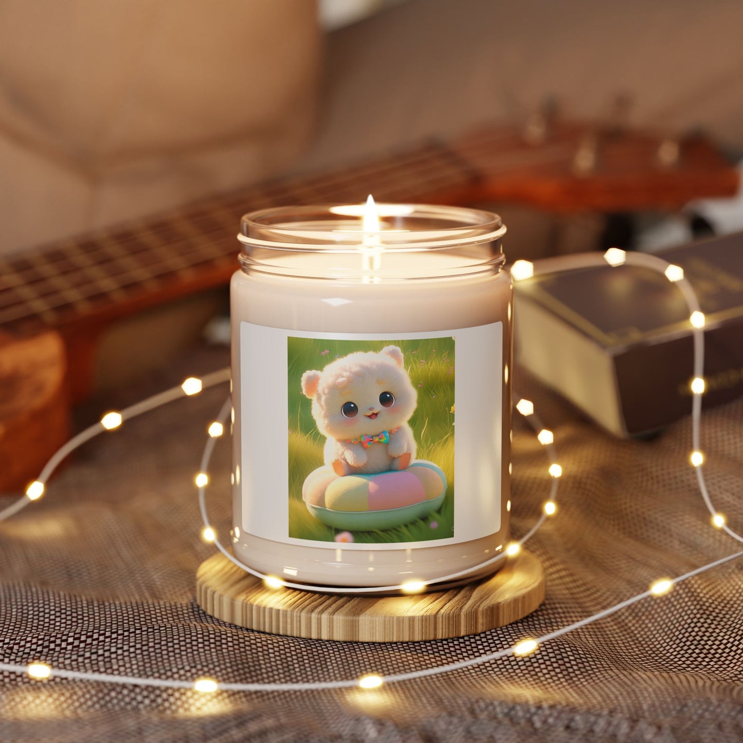 Adorable Bear Scented Soy Candle | Cute Home Decor, Gifts for Animal Lovers, Relaxation Candle, Birthday Gifts, Cozy Vibes