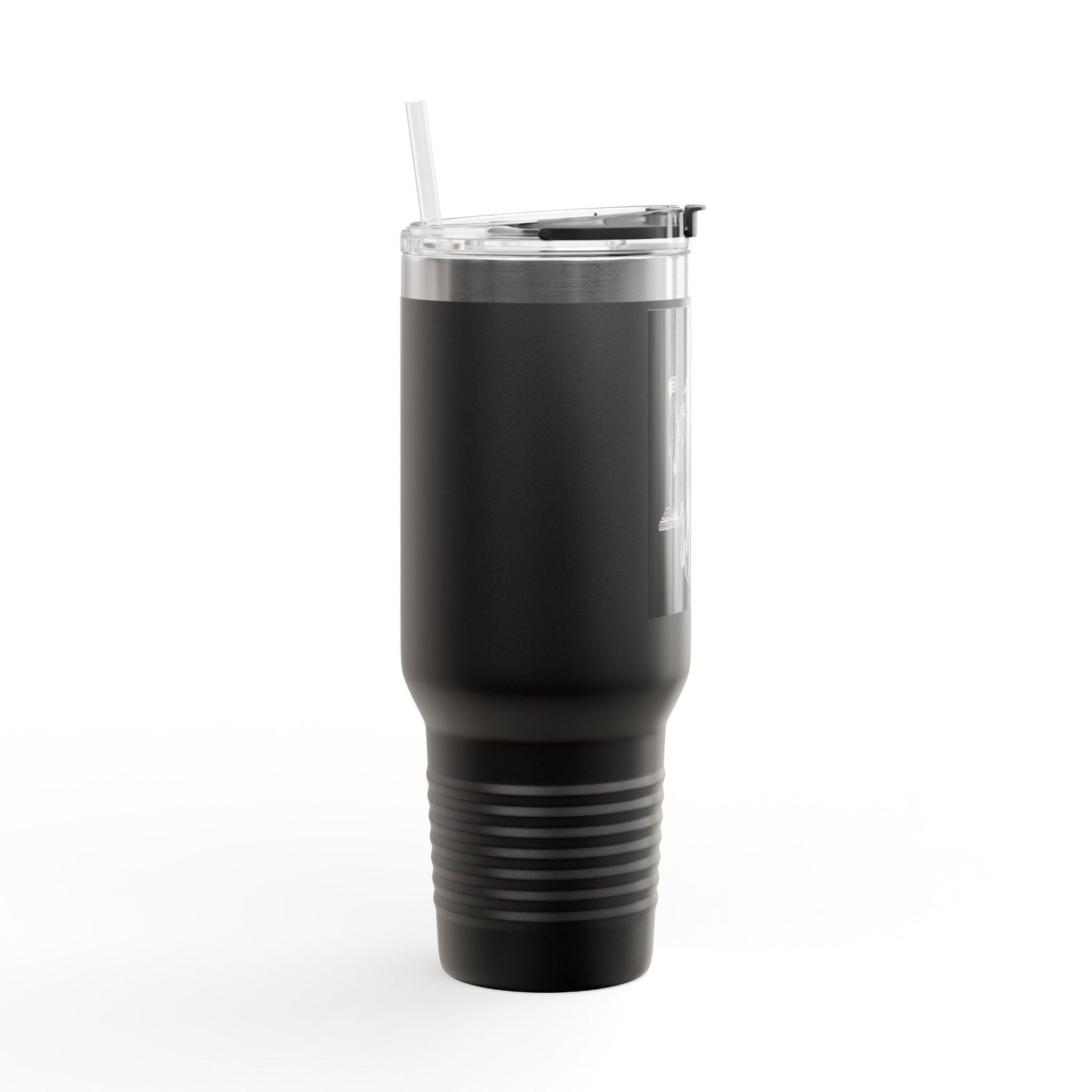 Gothic Insulated Travel Mug, 40oz | Unique Dark Art Mug for Coffee Lovers, Halloween Gift, Road Trip Companion, Custom Travel Tumbler