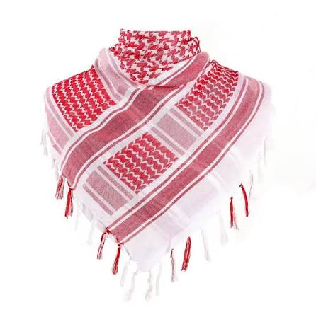 Luxury Saudi Shemagh for Men – Traditional Red & White Keffiyeh شماغ رجالي تقليدي – تصميم سعودي أنيق