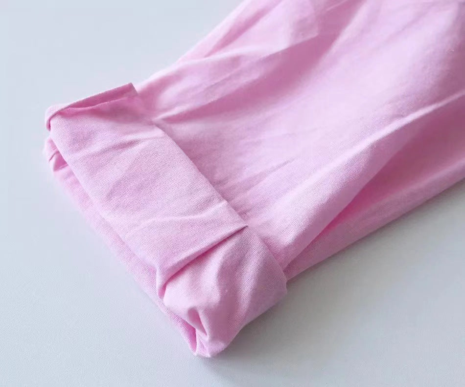 Modest Muslim Women Sets Ensemble Two Pieces Single-Breasted Button Shirt Solid Blouses & Wide-Leg Pants Arab Islam Spring