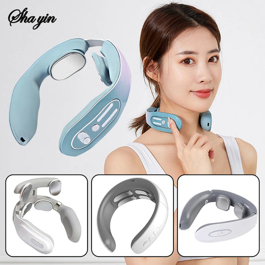 Kneading Neck Therapy Massager Multi-Style Adjustable Speed for Neck And Shoulder Relaxation And Pain Relief
