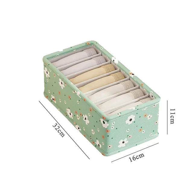 Underwear Cabinet Drawer Organizer Socks Clothing Storage Box Wardrobe Organizer Clothes Ties Pants Bra Socks Storage Organizers