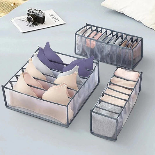 Jeans Organization Storage Box Closet Organizer For Underwear Clothing System Socks Pants Wardrobe Drawer Organizers Cabinet